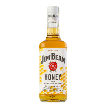 Лікер 0.7л 32.5% міцний Honey Jim Beam пл
