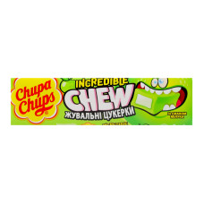 Цукерки жувальні зі смаком яблука Incredible chew Chupa Chups м/у 45г