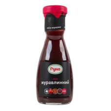 Соус пастеризований Журавлинний Руна c/пл 240г