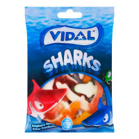 Цукерки желейні Акули Vidal м/у 90г