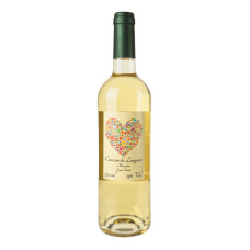 Вино 0.75л 12.5% біле напівсолодке Macabeo Corazon de Longares пл