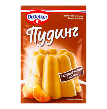 Пудинг з карамельним смаком Dr.Oetker м/у 40г