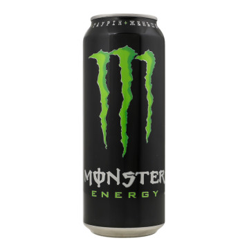 Напій енергетичний безалкогольний сильногазований Monster Energy з/б 500мл