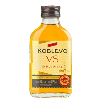 Бренді 3 зірки VS Koblevo 40% с/пл 100мл
