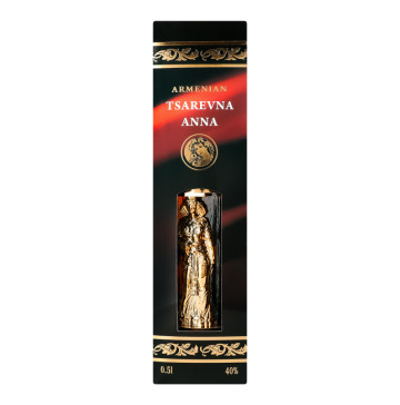 Бренди 0.5л 40% вірменський марочний 8 років Царівна Анна LLC Proshyan Brandy Factory к/у