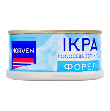 Ікра форелі зерниста Norven з/б 110г