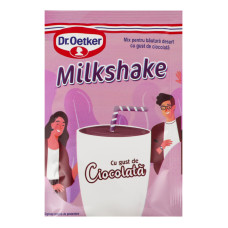 Суміш для приготування коктейлю суха на основі молока з шоколадним смаком Milkshake Dr.Oetker м/у 32г Суміш для приготування коктейлю суха на основі молока з шоколадним смаком Milkshake Dr.Oetker м/у 32г