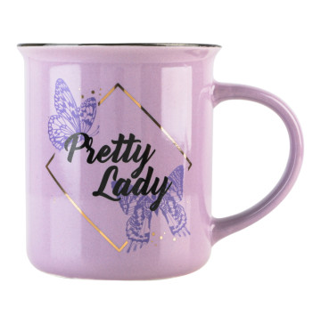 Чашка іменна Pretty Lady Ретро Be Happy 1шт