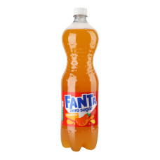 Напій безалкогольний сильногазований з підсолоджувачами Mandarin Zero sugar Fanta п/пл 1.25л