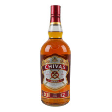 Віскі 1л 40% шотландське купажоване 12YO Chivas Regal пл