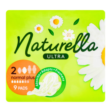 Прокладки гігієнічні ароматизовані Normal Plus Ultra Naturella 9шт