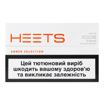 Изделие табачное д/электр нагр Heets Amber