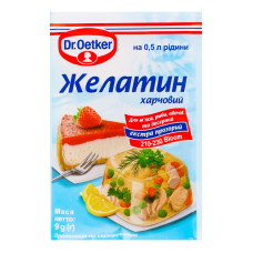 Желатин харчовий Dr. Oetker м/у 9г