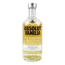 Горілка ароматизована Vanilia Absolut 38% с/пл 700мл