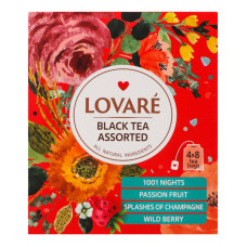 Чай чорний Assorted Lovare к/у 32х2г