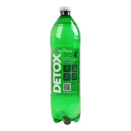Вода мінеральна природна лікувально-столова сильногазована Detox Aqua Миргород п/пл 1л