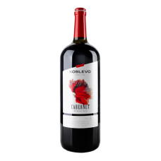 Вино 1.5л 9.5-14% червоне сухе Cabernet Koblevo пл