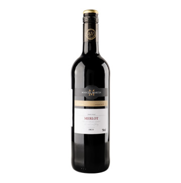 Вино 750мл 13% червоне сухе Merlot Marcel Martin пл