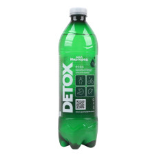 Вода мінеральна лікувально-столова сильногазована Detox Aqua Миргород п/пл 0.5л