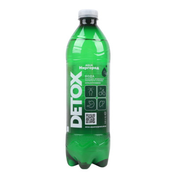 Вода мінеральна лікувально-столова сильногазована Detox Aqua Миргород п/пл 0.5л