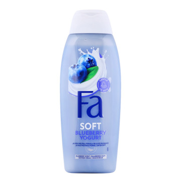 Гель-крем для душу з ароматом чорниці Blueberry yogurt Soft Fa 400мл