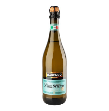 Вино 0.75л 8% біле напівсолодке газоване Lambrusco dell'Emilia Marengo пл