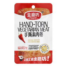 Снек з соєвого м’яса гострий Hot&Spicy Golden Mill м/у 20г