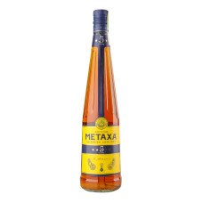 Напій алкогольний 0.7л 38% 5 зірок Metaxa пл