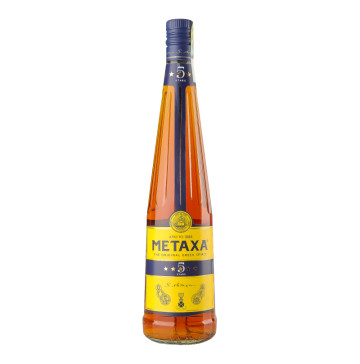 Напій алкогольний 0.7л 38% 5 зірок Metaxa пл