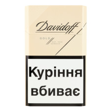 Сигарети з фільтром Davidoff Gold 20шт