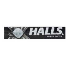 Карамель льодяникова Ментол Екстра Halls м/у 25.2г