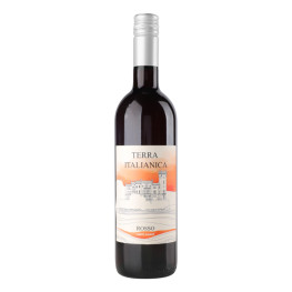 Вино 0.75л 10.5% червоне напівсолодке Rosso Amabile Terra Italianica пл