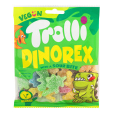Мармелад жувальний зефірний Dino Rex Trolli м/у 100г