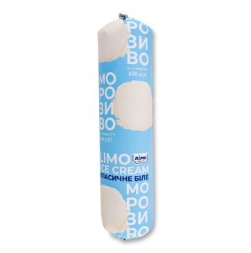 Мороженое 12% классическое белое Лімо м/у 500г