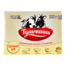 Суміш рослинно-вершкова 72.5% Тульчинська Тульчинка м/у 180г