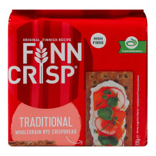 Хлібці житні цільнозернові Traditional Finn Crisp м/у 200г Хлібці житні цільнозернові Traditional Finn Crisp м/у 200г