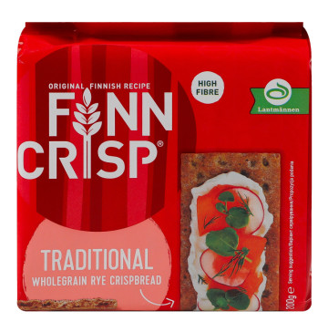 Хлібці житні цільнозернові Traditional Finn Crisp м/у 200г