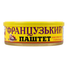 Паштет з грибами Французький Онисс з/б 240г