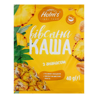 Каша вівсяна з ананасом швидкого приготування Holm's м/у 40г