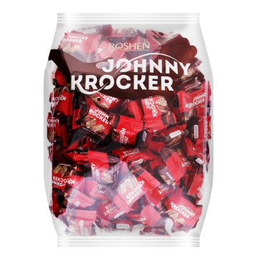 Цукерки глазуровані Choco Johnny Krocker Roshen ваг