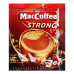 Напій кавовий розчинний з цукром та підсолоджувачем MacCoffee 3в1 Strong м/у 16г