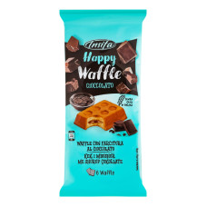 Тістечко наповнене соусом з шоколадним смаком Cioccolato Happy Waffle Insifa м/у 6х45г