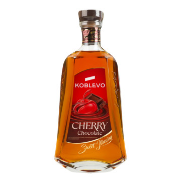 Напій спиртний 500мл 30% з ароматом вишні-шоколаду Cherry chocolate Sweet Illusion Koblevo пл