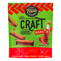 Грінки житньо-пшеничні Міцний табаско Craft Bars Flint д/п 80г