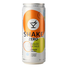 Напій безалкогольний соковмісний сильногазований пастеризований Orange Crush Zero Shake з/б 330мл Напій безалкогольний соковмісний сильногазований пастеризований Orange Crush Zero Shake з/б 330мл