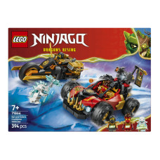Конструктор для дітей від 7років №71864 Kai and Cole's combiner vehicles Dragons rising Ninjago Lego 394ел Конструктор для дітей від 7років №71864 Kai and Cole's combiner vehicles Dragons rising Ninjago Lego 394ел