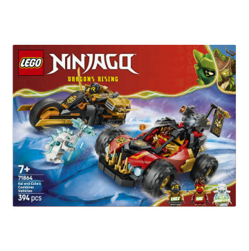 Конструктор для дітей від 7років №71864 Kai and Cole's combiner vehicles Dragons rising Ninjago Lego 394ел