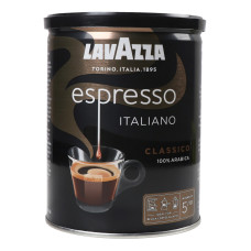 Кава натуральна смажена мелена Espresso Lavazza з/б 250г