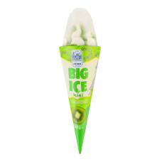 Мороженое 12% двухслойное в вафельном рожке Ківі Big Ice Лімо м/у 140г