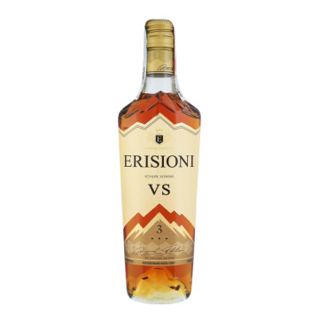 Коньяк 0.25л 40% ординарний Три зірки VS Erisioni пл